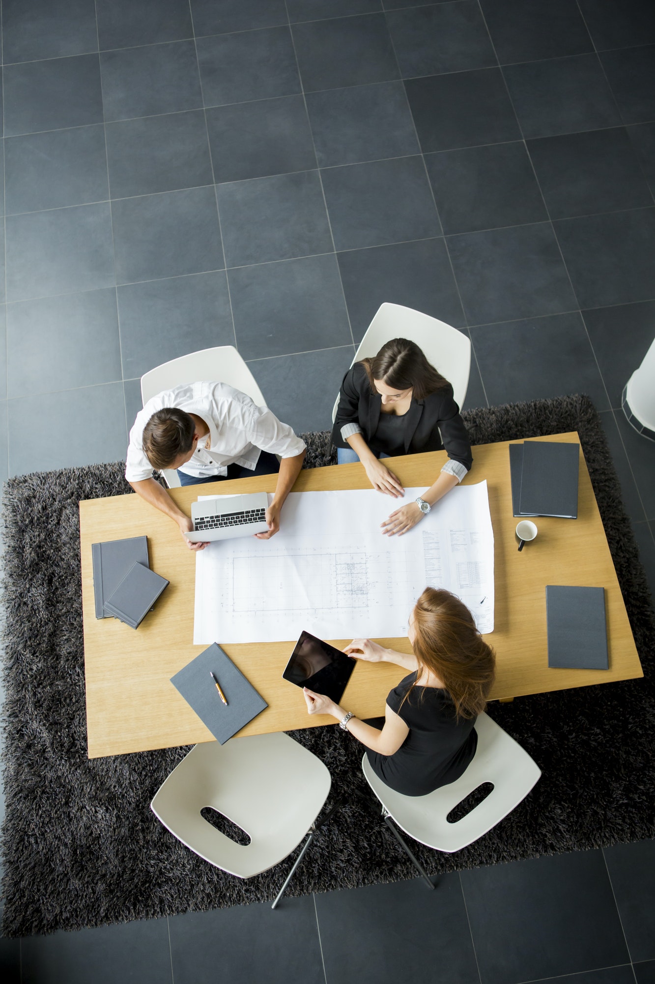 Teamwork in the office